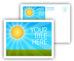 postcard template